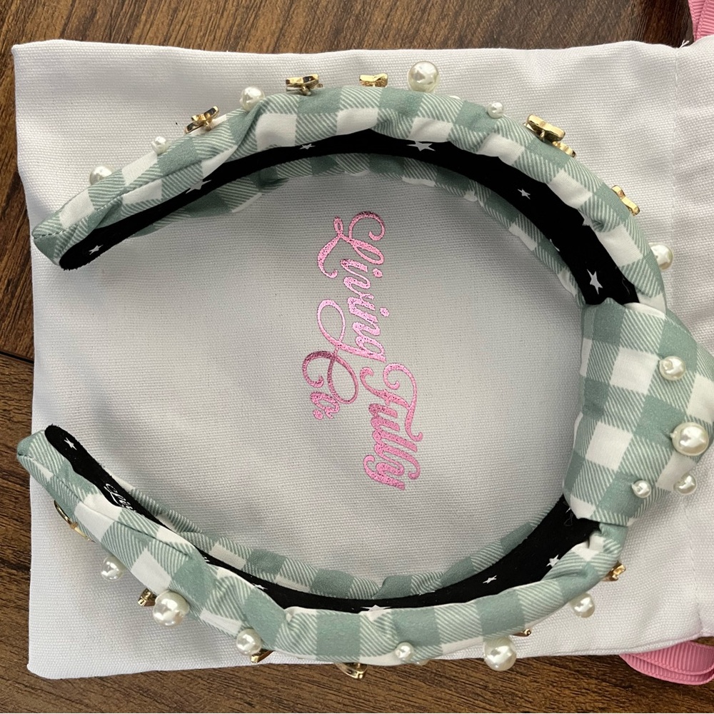 Living Fully Co Checkered Headband